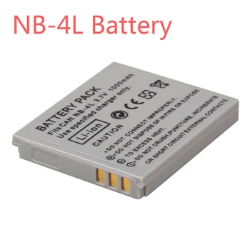 

1000mAh NB-4L NB4L NB 4L Li ion Battery Bateria for Canon IXUS 30 40 50 55 60 65 80 100 PowerShot SD1000 1100 Camera Batteries