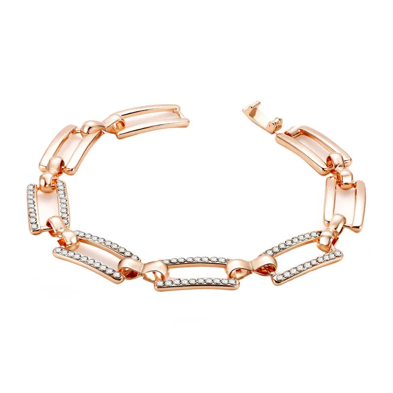 Fashion bracelets for women 2018 Bracelet Alloy Rhinestone Simple Versatile Jewelry Pulseiras Dorp ShippingY11#N  (3)