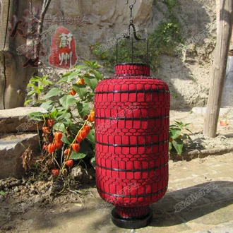 

The antique lamp lanterns wire knitting lantern \ classical pastoral wedding celebration opening Chandelier