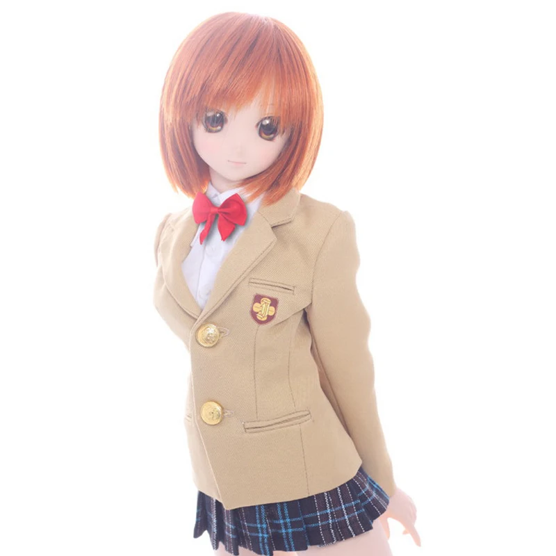 [Wamami] 300 # анимация Railgun Misaka Mikoto школьная форма/костюм 1/4 MSD 1/3 SD DZ BJD Dollfie|bjd msd|1/4 bjddollfie |