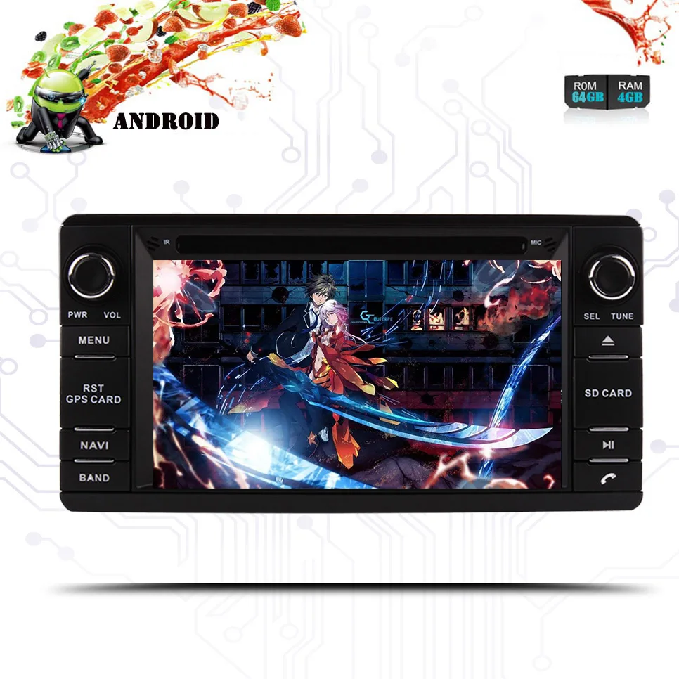 Sale Android 9.0 4G RAM 64G Car GPS DVD Navigation Head Unit for Mitsubishi Outlander Lancer ASX Pajero 2013 - 2016 Sport L200 Audio 1