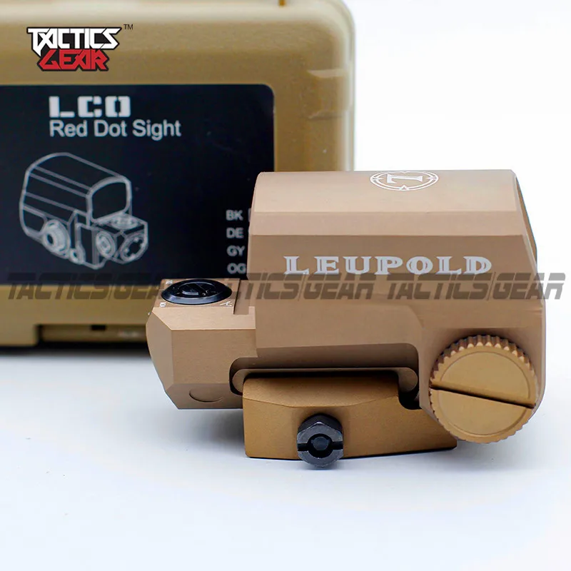 Carbine Optic (LCO) Тактический с красным лазером прицел 1 MOA Dot Matte 119691 1X Red Matte|Оптические