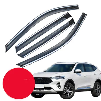 

Car window deflectors wind deflector sun guard rain vent visor cover trim car accessories car styling For Havel F7 2019 2020
