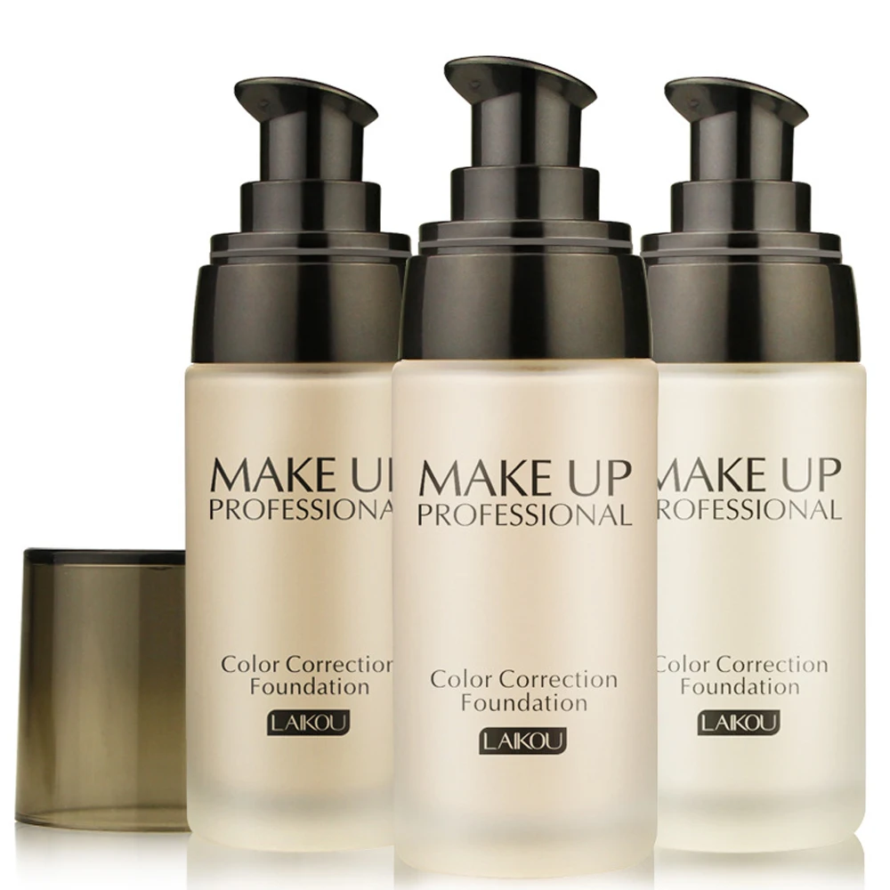 Base Whitening Liquid Foundation Makeup Concealer Bases Waterproof