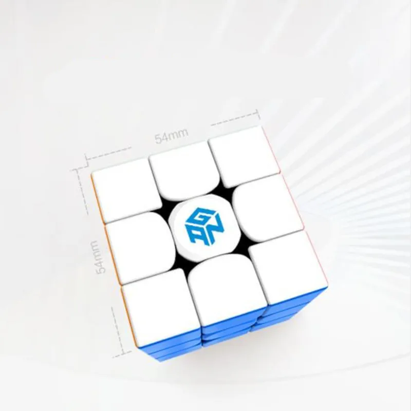 

Gan354m Three Steps Magic Cube Small Size Speedsolving Artifact Magnetic Force Stable Smooth Match High-end Magic Cube