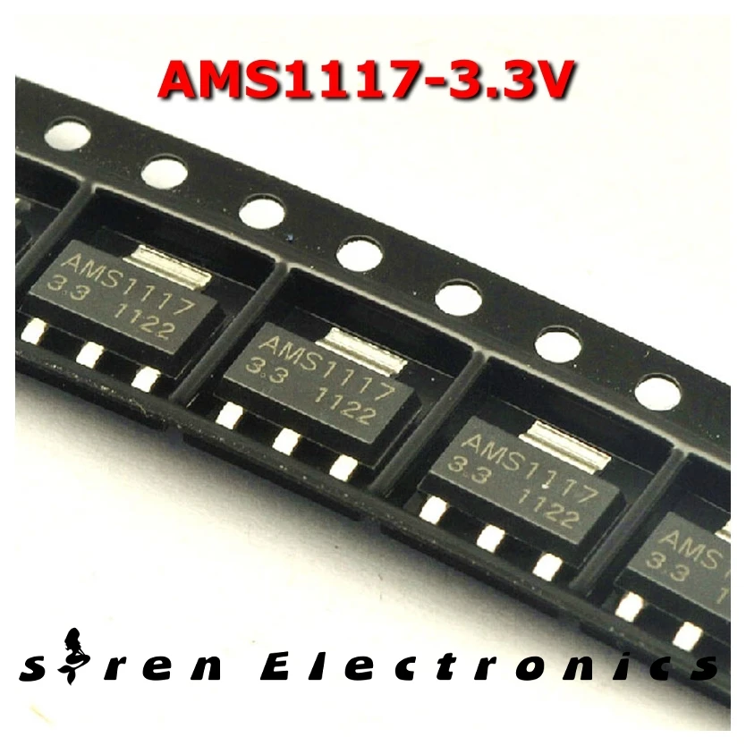 50 шт. x AMS1117 3 1А Регулятор напряжения Φ LDO SOT 223 IC ONLY *** Новинка Бесплатная