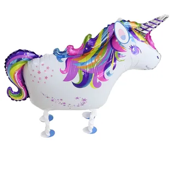 

10pcs/lot New Unicorn Balloon Animal Unicorn Party Decoration baloons Cute Unicorn Toys Walking Balloon For Birthday Party Decor