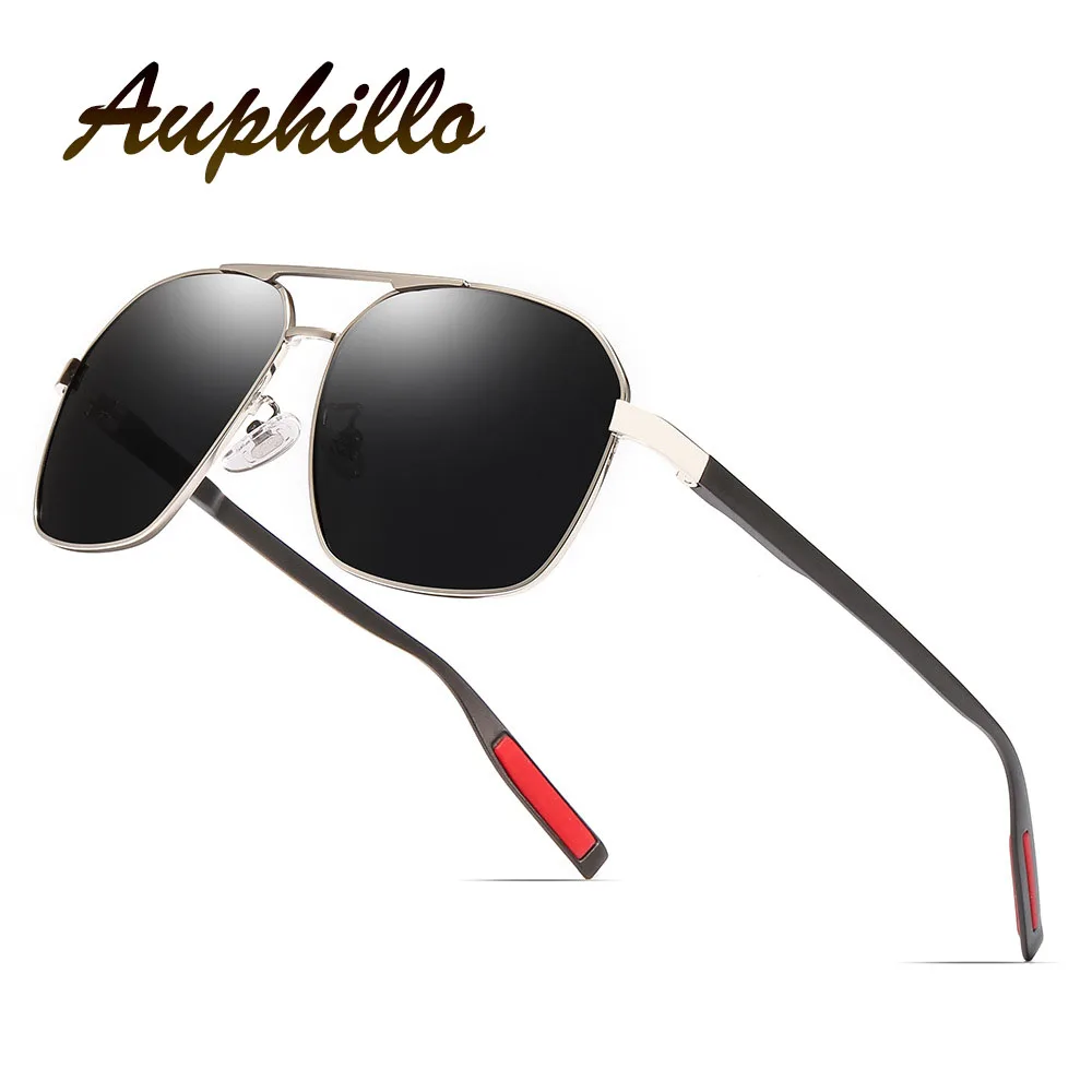 AUPHILLO Photochromic Sunglasses Men Women Polarized Driver's Driving Glasses Classic Brand Design Sports Retro Sunglasses UV400