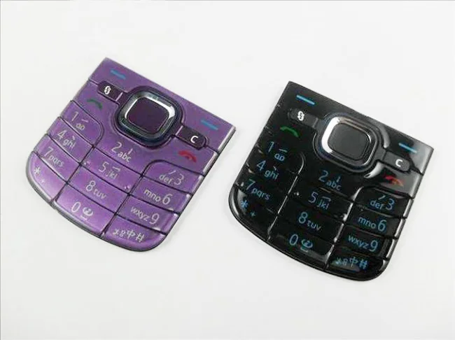 Черный/Фиолетовый Новый чехол Ymitn для Nokia 6220 6220C клавиатуры кнопки бесплатная