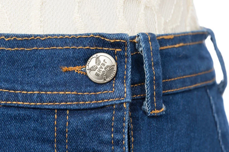 Горячая распродажа высокое качество Yidora новинка Горячая женская синяя джинсовая юбка длиной до лодыжки боковые разрезы Высокая талия с кнопками