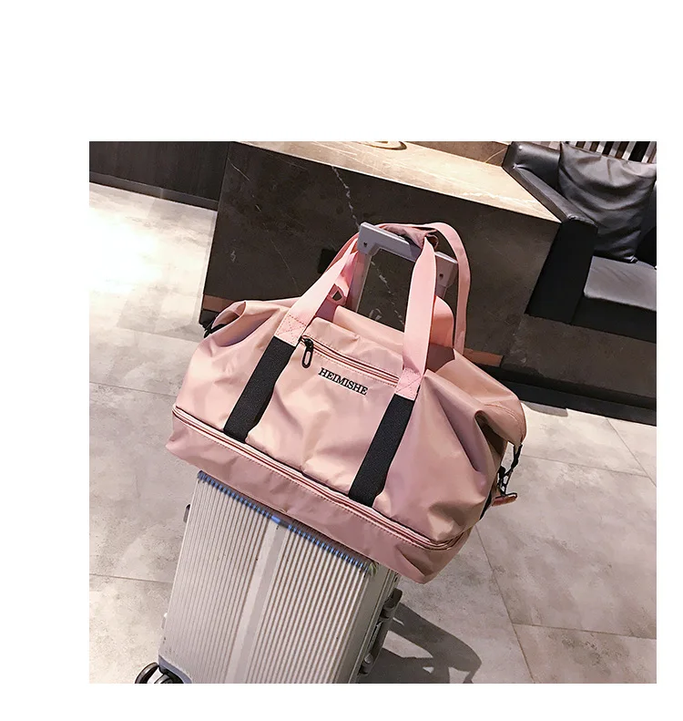 Горячая дорожная сумка дорожные сумки ручной багаж для мужчин и женщин путешествия вещевой сумки Tote большие сумки спортивная сумка