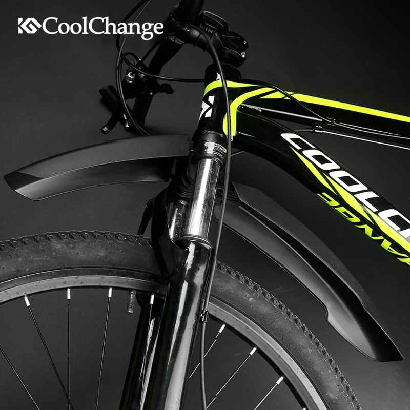 Bike Bicycle Mudguards Fenders 26/'/' Front Rear Mud Guard Set Quick Release