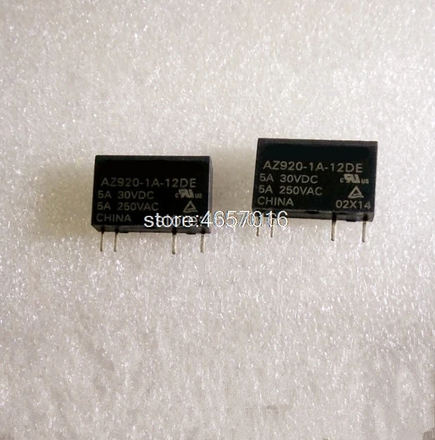 5 шт./лот реле AZ920-1A-12DE 4-pin 12VDC | Обустройство дома