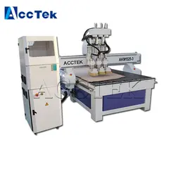 Цзинань AccTek AKM1325-3 три головы 3d модель ЧПУ роутер комплекты