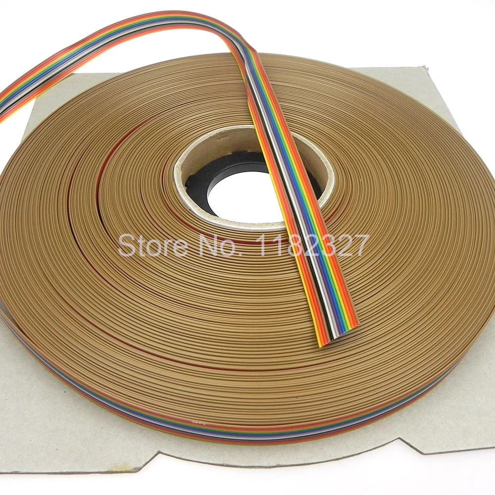 Ribbon cable-14Pin Flat Color Ribbon cable IDC cable 4