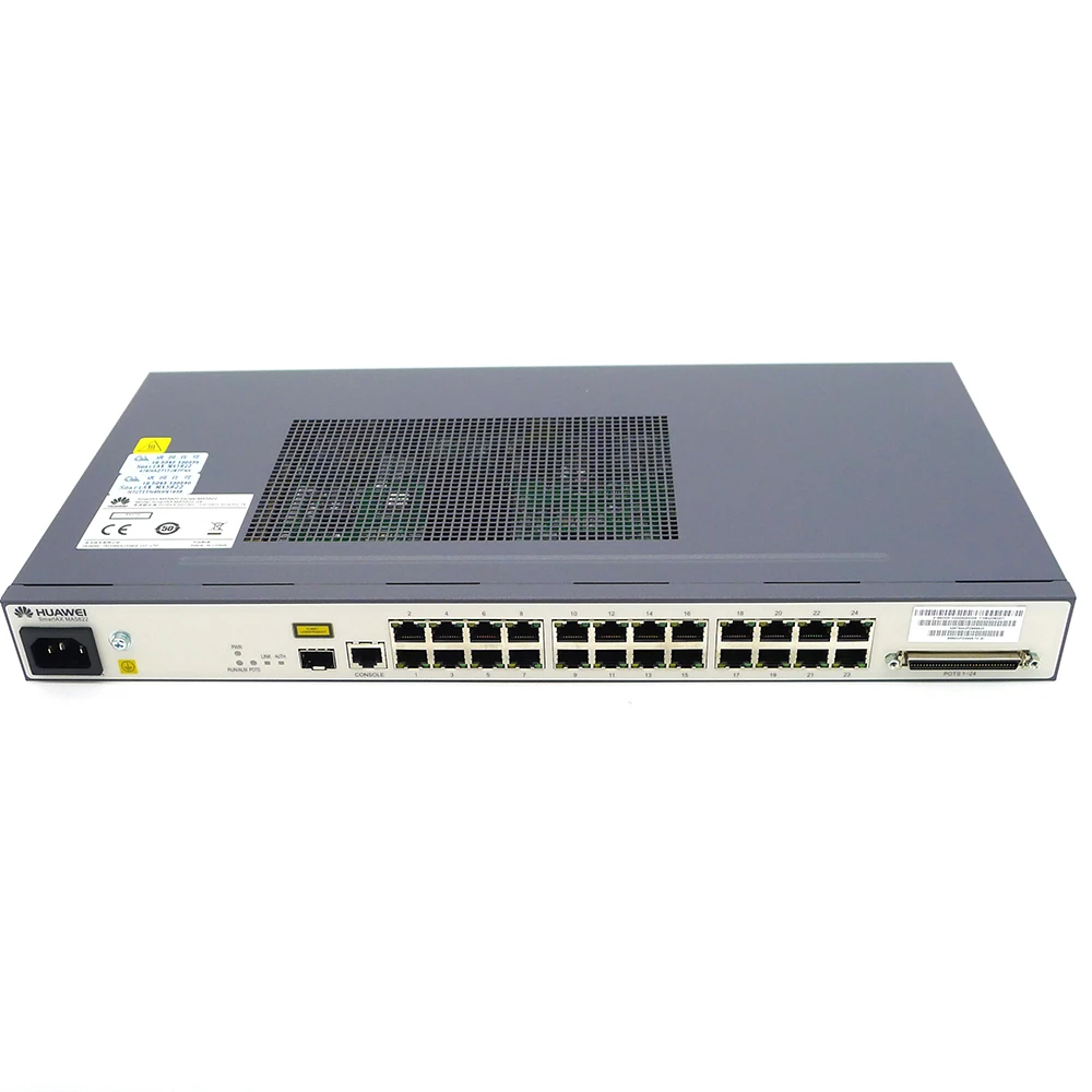 

original Hua wei 10G ONU/switch SmartAX MA5822-24 with 1*10G uplink port + 24 FE LAN ports+24 POTS/Voice ports from MA5820 Serie