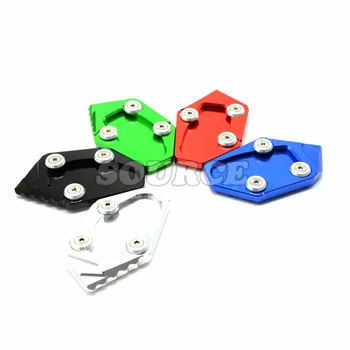

Motorcycle rest built-base side panels extended pad Kickstand Side Stand Extension Enlarger FOR YAMAHA YZF-R3 R25 250 2015 2016