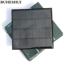 BUHESHUI 3W 6V Mini Solar Cell Monocrystalline Solar Panel Module DIY Solar Charger 145*145*3MM 20pcs Wholesale Free Shipping