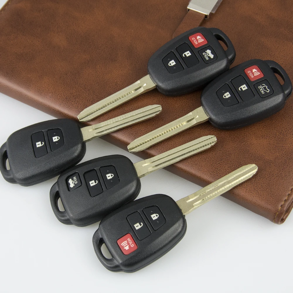 Чехол для ключа OkeyTech Toyota Prius C Corolla Yaris Avensis Toy43 Сменный 2 3 4 крышка кнопки FobToy43