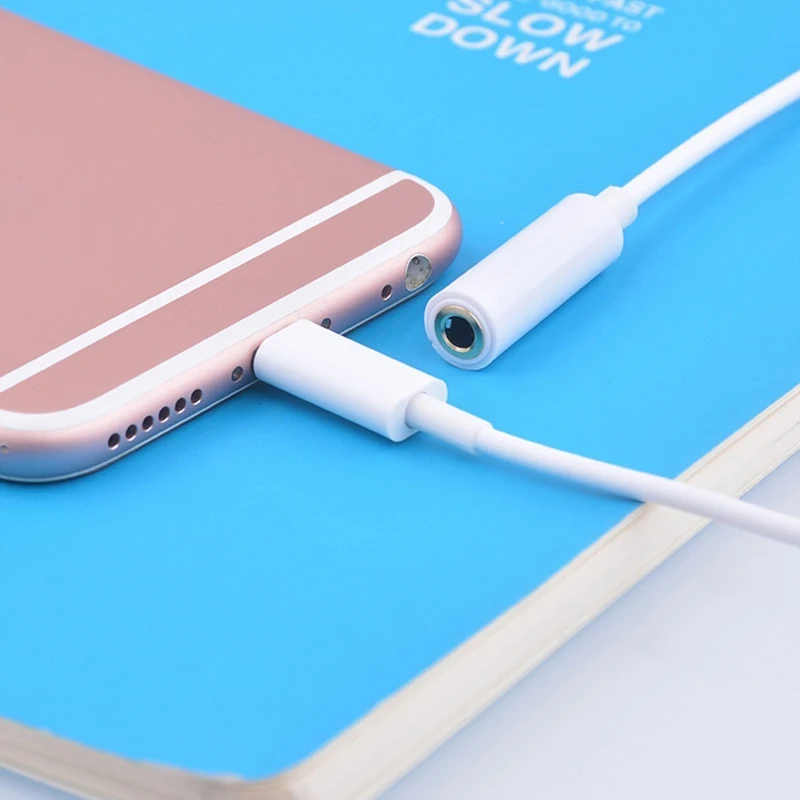 Adaptador For iPhone 8 7 6s Plus X XS MAX XR 3.5mm Jack AUX Audio Headphone Adapter Cable Phone Accessories Headset Adaptateur