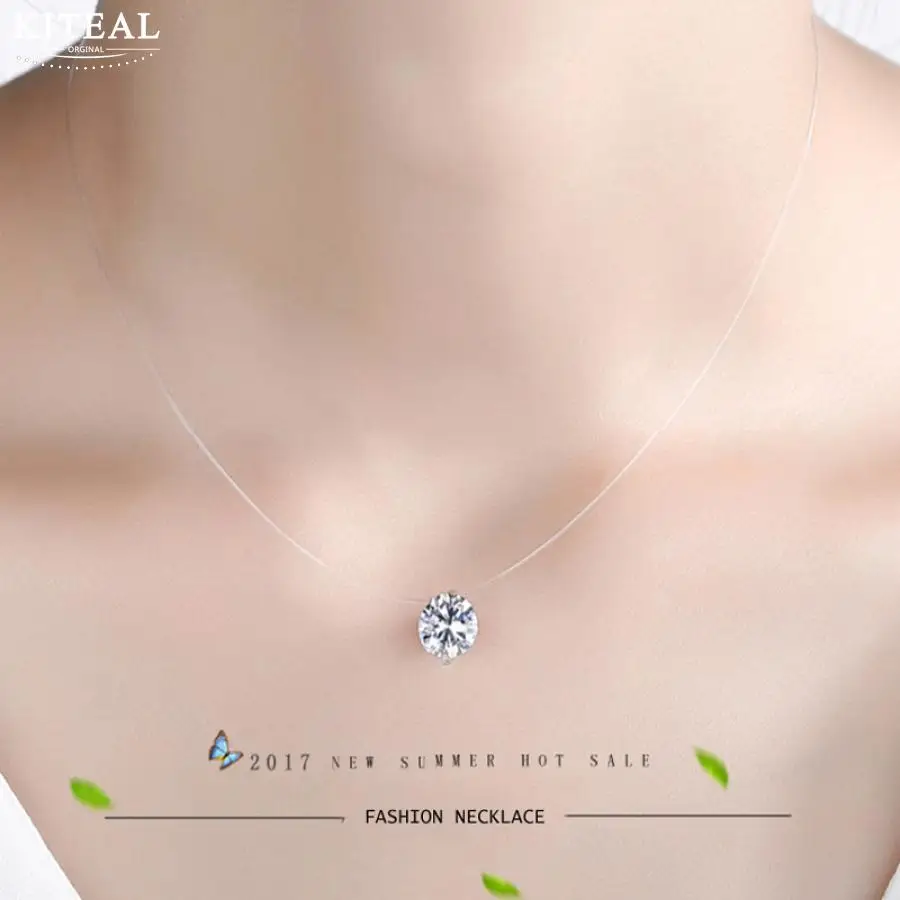 Серебряная Женская короткая цепочка Kiteal для вечеринки ювелирное изделие