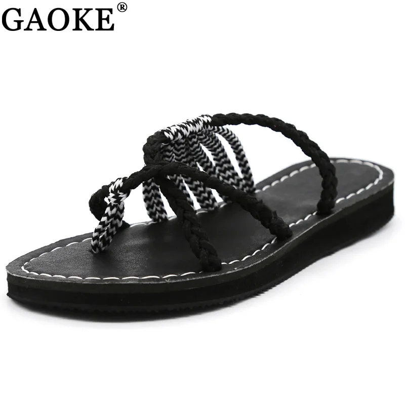 

Women Sandals Size 35-43 Summer Shoes Woman Mix Color Flip Flops 2019 New Summer Female Shoes Beach Flat Sandals Zapatos Mujer