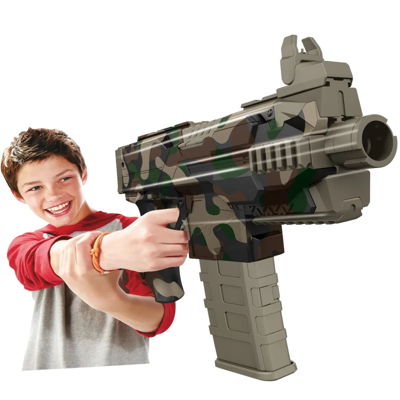 Новый MP7 Электрический взрыв мягкой пулей пистолет костюм для Nerf пули игрушечный