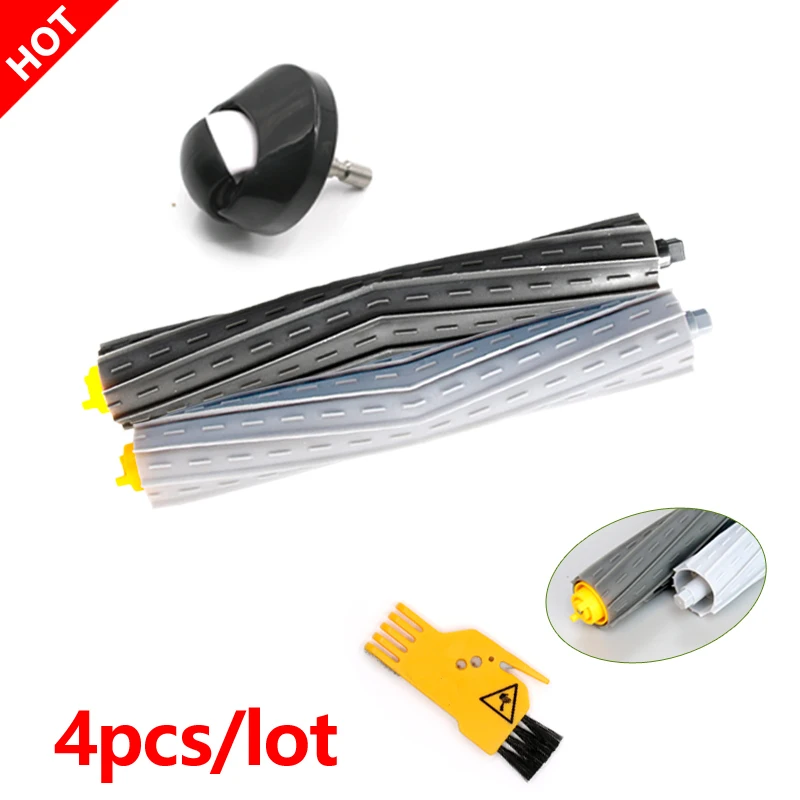 

Front Castor Wheel For IRobot Roomba 800 900 Series 860 865 866 870 880 885 886 890 960 966 980 Debris Extractor Brushes