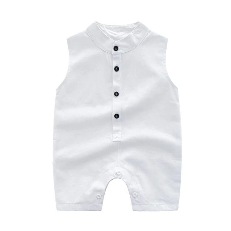 

Brand New Newborn Toddler Infant Baby Romper Jumpsuit Baby Boy Dinosaurs Patterned Romper SleevelessOverall Playsuit