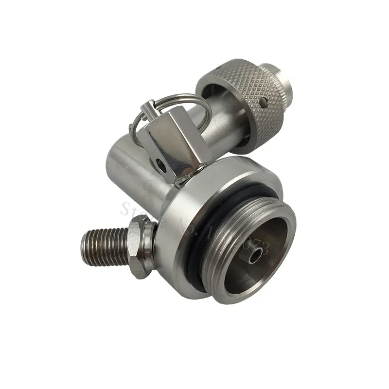Stainless Steel Mini Beer Growler Spears  for Adjustable tap Faucet 2L 3.6L 5L Beer Keg growlers (2)