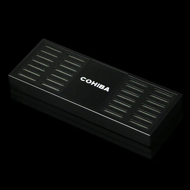 

Cohiba Black Humidifier For Cigar Humidor Box & Tobacco Pipe & Cabinet Ice cuber Moisturizing Gadget