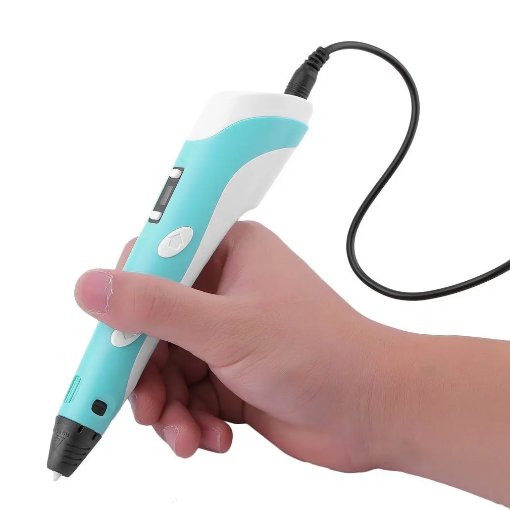 

Magic 3D Printer Pen Set LCD Display 3D Drawing Pen With Powerful 10M Filaments Birthday Present For Kids Dropshipping Handle