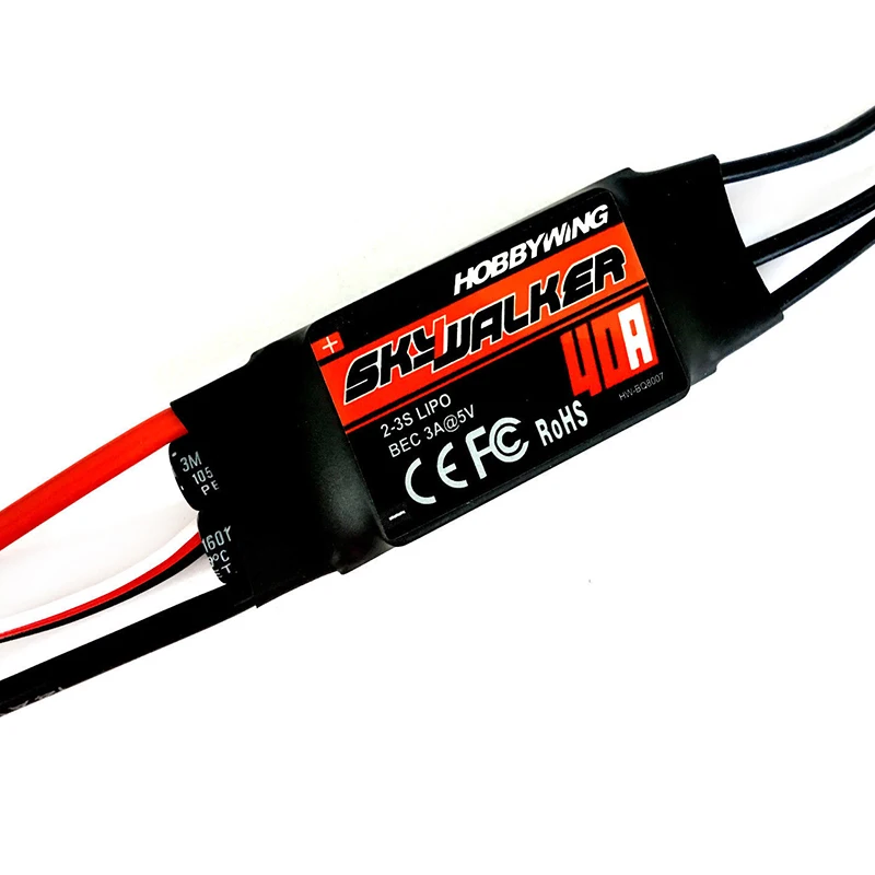 Hobbywing Skywalker 20A 30A 40A 50A 60A 80A ESC контроллер скорости с UBEC для RC FPV Quadcopter Самолеты