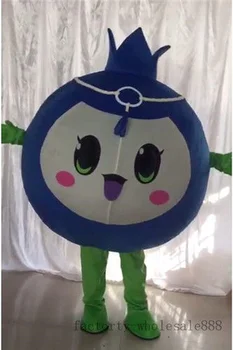 

New Advertising Fruit Blueberry Costume Suits Cosplay Party Game Dress Outfits Clothing Advertising Carnival Halloween Christmas
