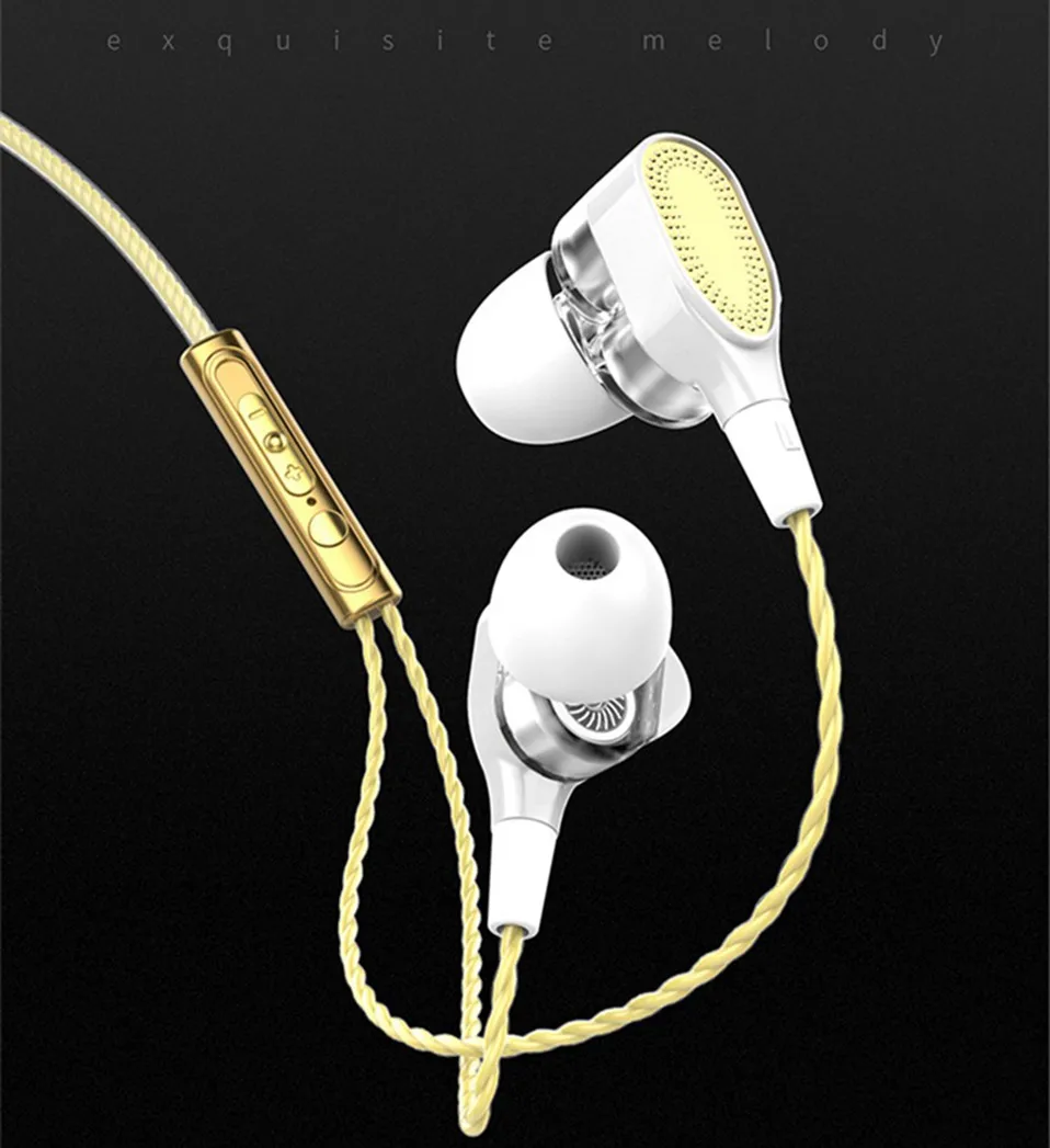 High Quality Ear Phones In Ear Headphones 3.5mm Wired Earphones Stereo Earbuds with Mic for Xiaomi iPhone PC Bass Sound Headset  (13)