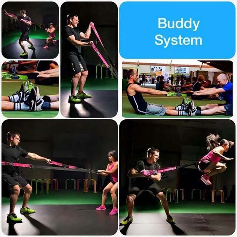 Lebert buddy system Hanging training with Txr resistance