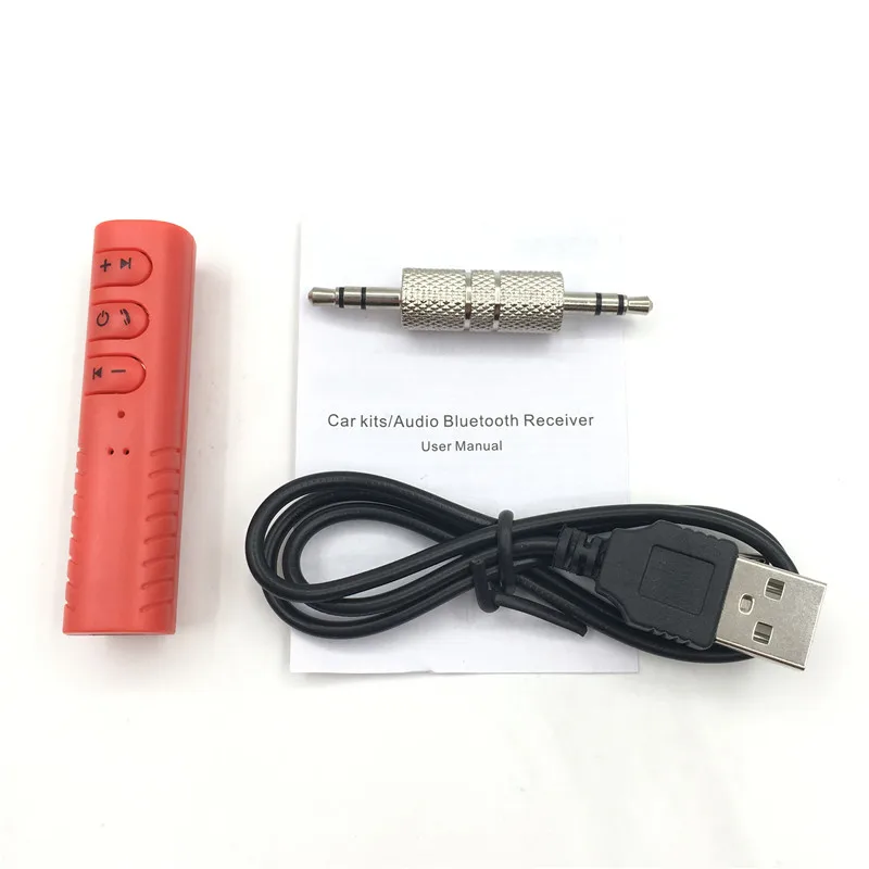 3 5 мм Джек Clip on Беспроводной Bluetooth приемник Mini автомобильный набор свободные руки