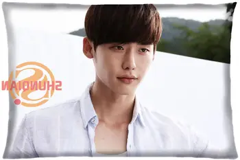 

Custom Lee Jong Suk Decorative Pillowcase 45x35cm(One Side) Classic Rectang Zipper Print Throw Pillowcase Cover H0228#22