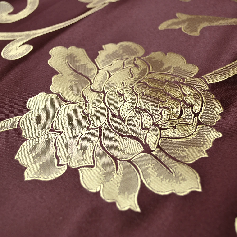 RAYUAN Peony Flower Double Layer Bed Runner Scarf Bedspread Home Hotel Wedding Bedding Bedroom Bed Tail Towel 3 Size