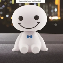 Горячая Распродажа, украшение для автомобиля, милый робот Baymax с качающейся головой, кукла, автомобильное украшение, авто интерьер, приборная панель, качающаяся голова, игрушки, аксессуары