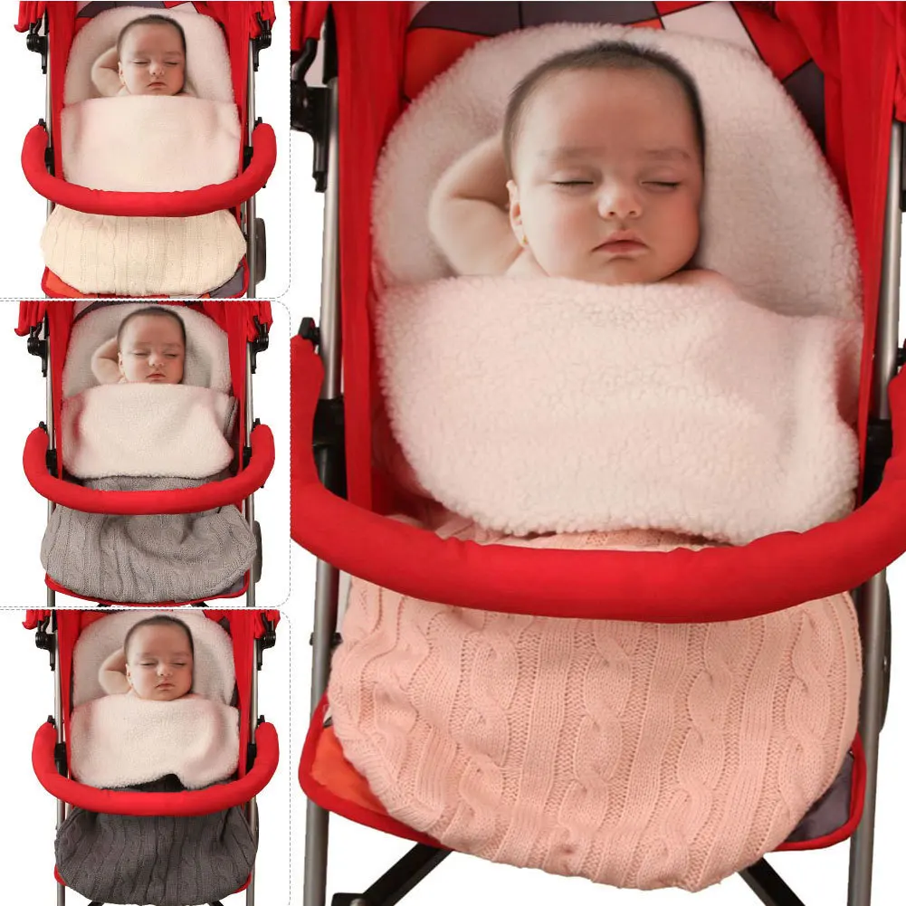 Спальные мешки для новорожденной коляски, конверт для ребенка, зимний конверт, спальные мешки, детское одеяло, пеленание, постельные принадлежности o3