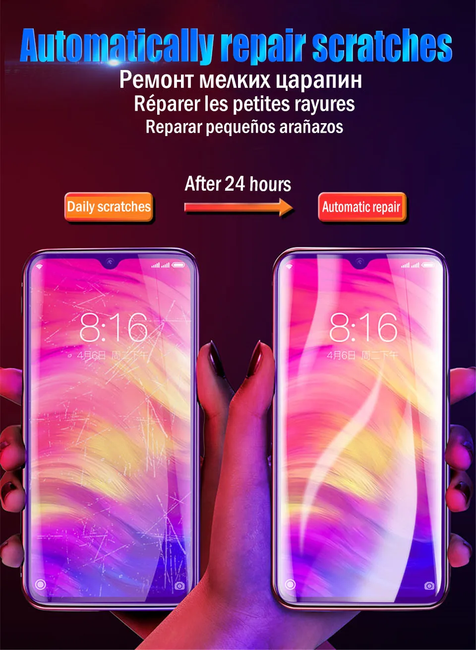 15D полное покрытие Гидрогелевая пленка для Xiaomi Redmi Mi 9t Note 7 5 6 Pro K20 Защита экрана для Xiaomi Mi 9 SE мягкая пленка не стекло