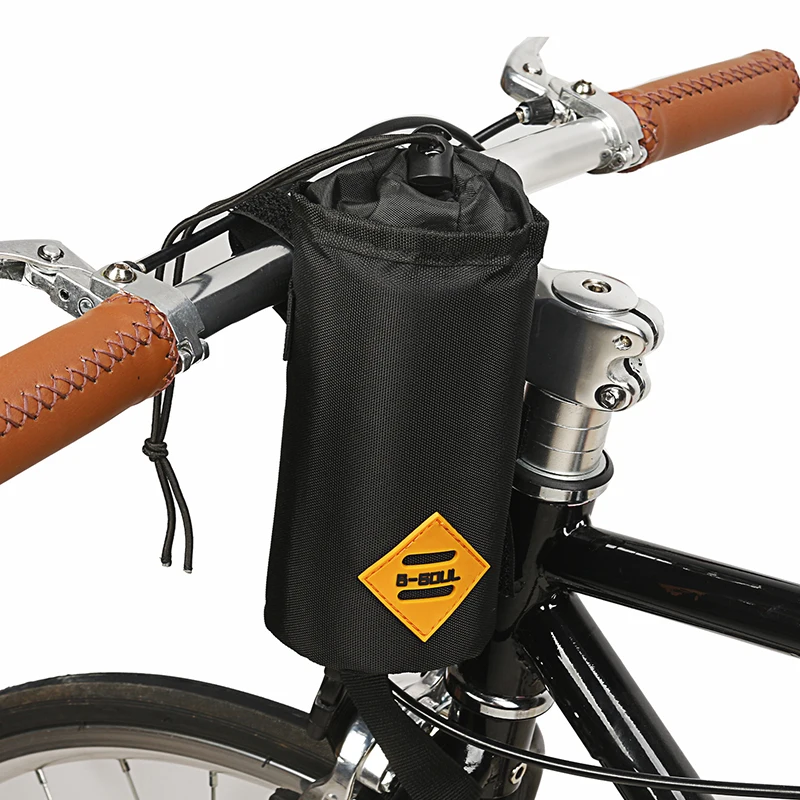 

Bicycle Front Handlebar Bags MTB Road Bike Insulation Water Bottles Holder Pouch Cycling Front Tube Hanging Kettle Bag Accessory