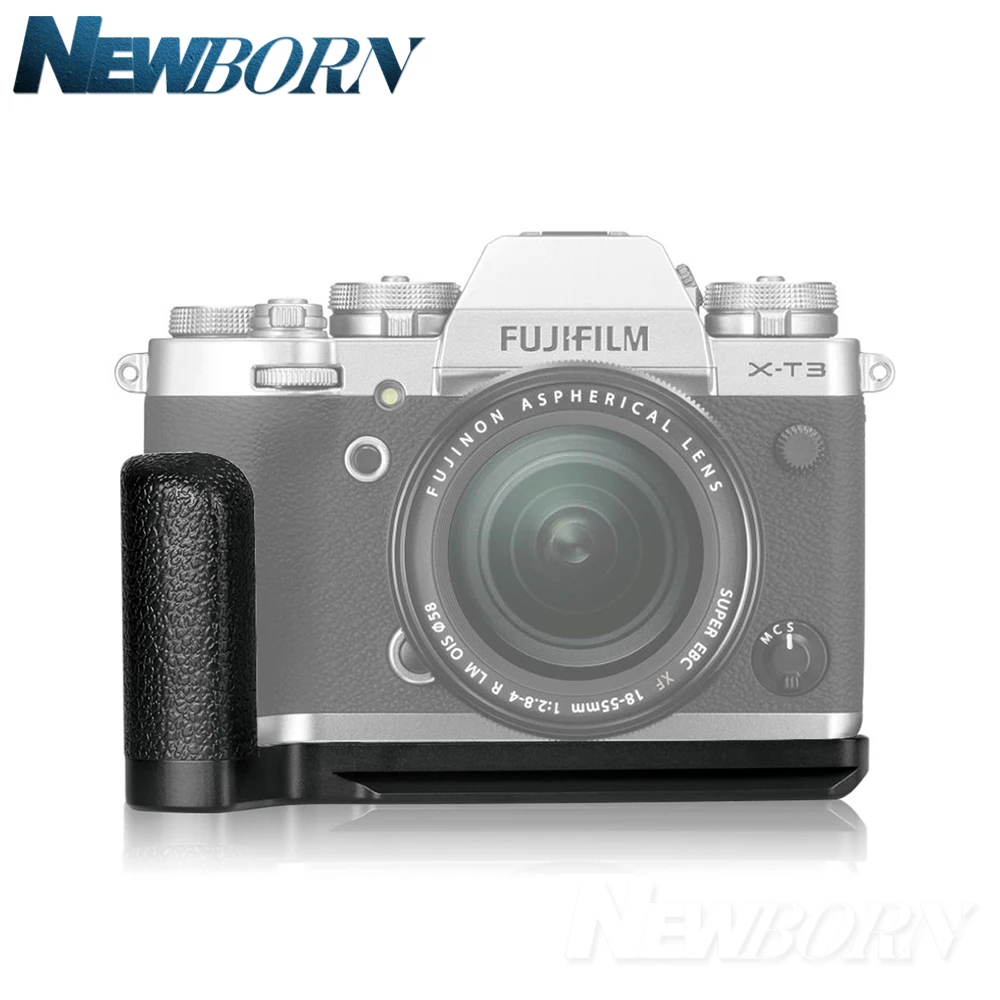 Meike MK-XT3G алюминиевый сплав рукоятка Quick Release Plate L кронштейн для Fujifilm X-T3