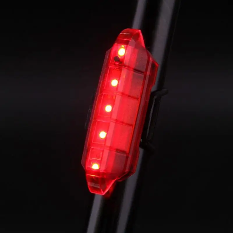 Велосипед светодиодный задний фонарь светильник fietsverlichting USB Перезаряжаемые велосипед Велоспорт безопасности Предупреждение задняя фара для горного велосипеда Задние огни Велоспорт Запчасти