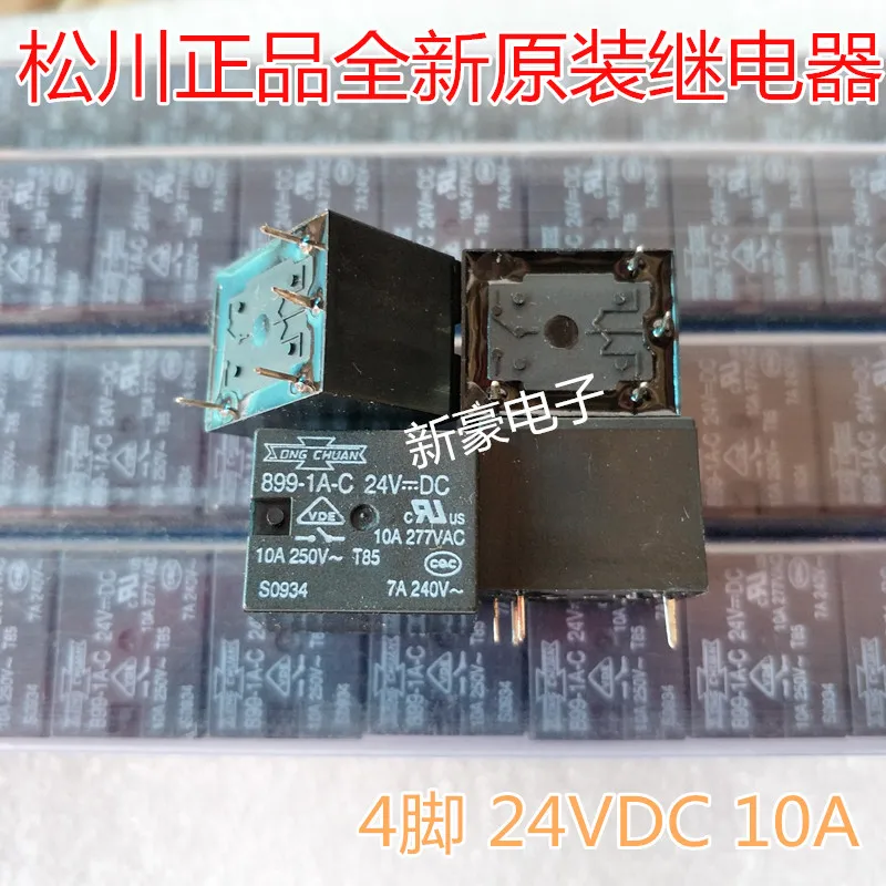 5 шт./лот Новинка 899-1A-C 4PIN 24VDC 10A 250В 7A 240В | Обустройство дома