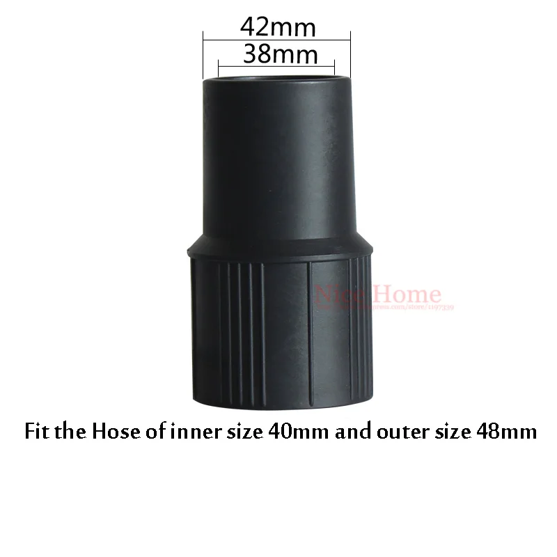 Central Vacuum Cleaner Parts 38mm*42mm Adapter Fit for Vacuum Cleaner