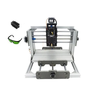 

Mini CNC 2417 + 2500mw Laser CNC Milling Machine PCB Drilling Machine with GRBL Control