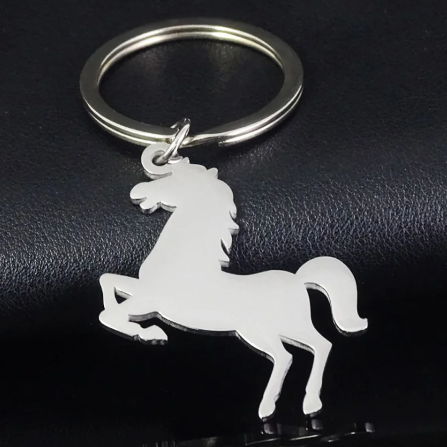 personalized horse keychain
