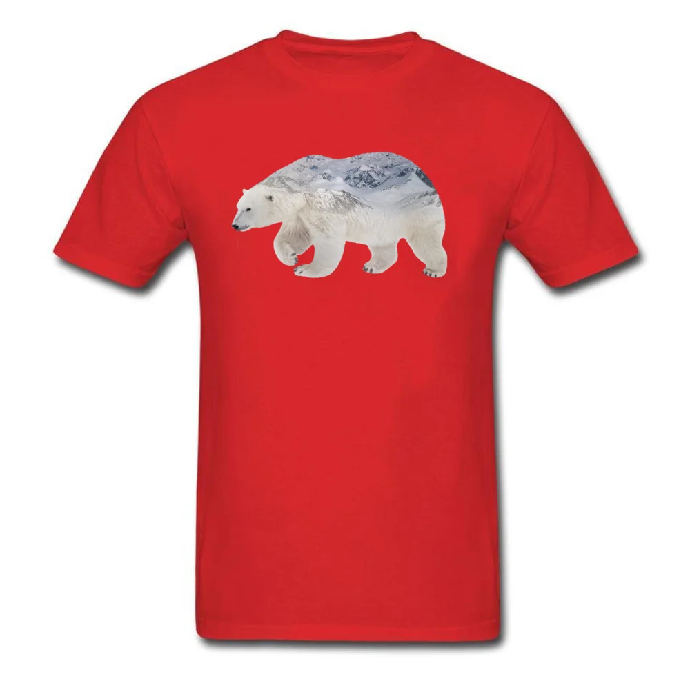 Polar Bear - Ilustration nature 2017 2018_red